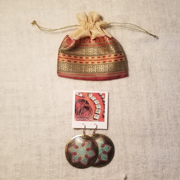 Tzolk'in Fair Trade Earrings - Picture 3 of 4